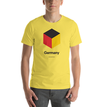 Yellow / S Germany "Cubist" Unisex T-Shirt by Design Express