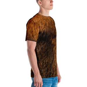 Bison Fur Men's T-shirt by Design Express