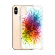 Rainbow Paint Splash iPhone Case by Design Express