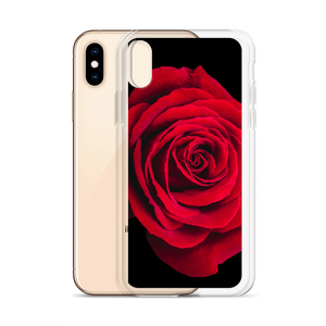 Charming Red Rose iPhone Case by Design Express