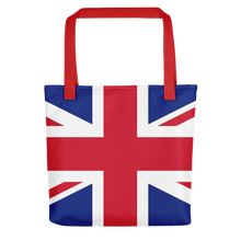 Red United Kingdom Flag "All Over" Tote bag Totes by Design Express