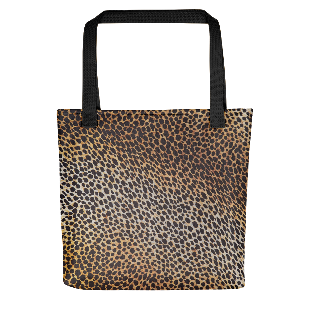 Default Title Leopard Brown Pattern Tote Bag by Design Express