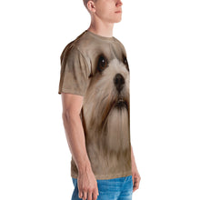 Shih Tzu Dog "All Over Animal" Men's T-shirt All Over T-Shirts by Design Express