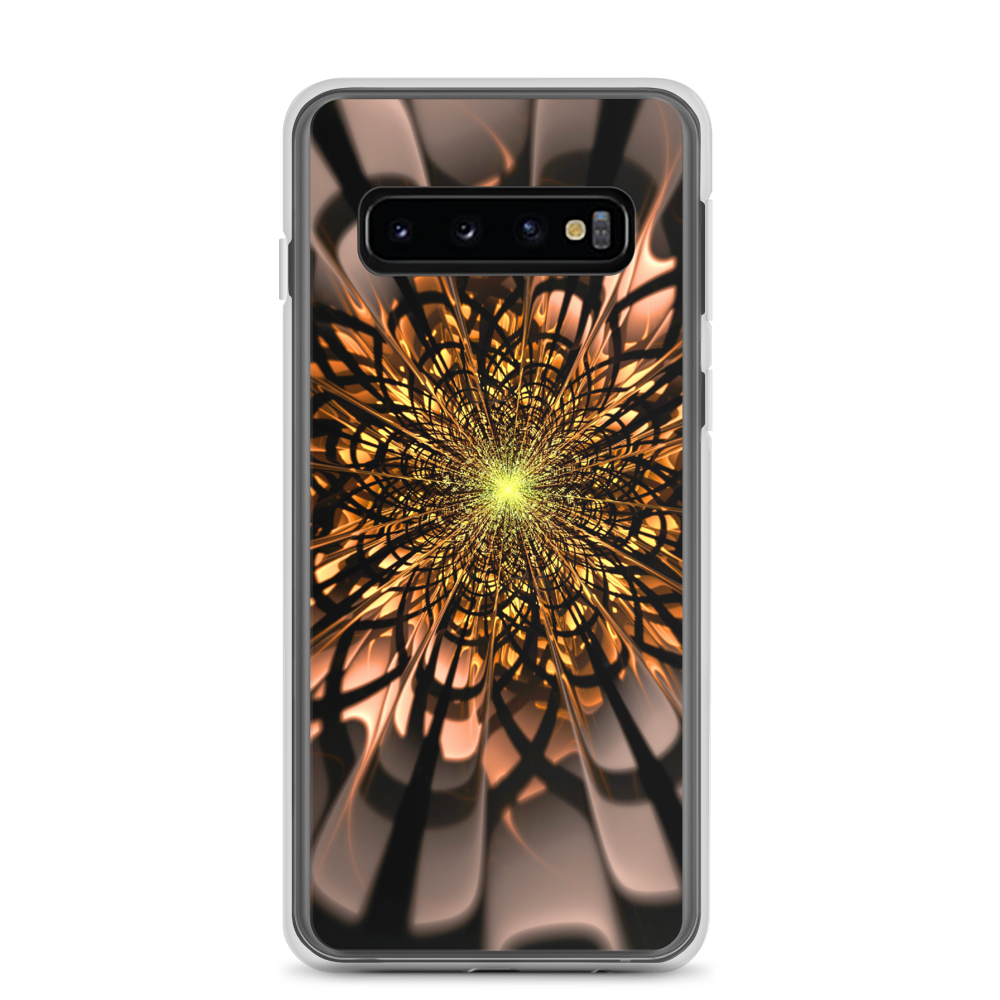 Samsung Galaxy S10 Abstract Flower 02 Samsung Case by Design Express