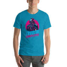 Aqua / S Darth Vader Level 10 Completed Short-Sleeve Unisex T-Shirt by Design Express