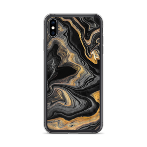 iPhone XS Max Black Marble iPhone Case by Design Express