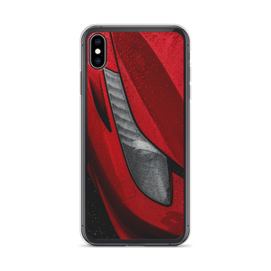 iPhone XS Max Red Automotive iPhone Case by Design Express