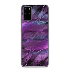 Samsung Galaxy S20 Plus Purple Feathers by Design Express