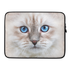 15 in Siberian Kitten Laptop Sleeve by Design Express