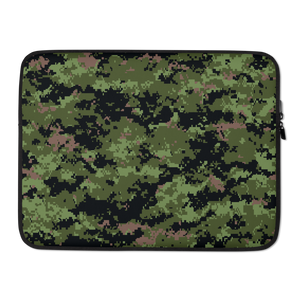 15 in Classic Digital Camouflage Laptop Sleeve by Design Express