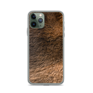 iPhone 11 Pro Bison Fur Print iPhone Case by Design Express