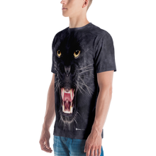 Black Panther "All Over Animal" Men's T-shirt All Over T-Shirts by Design Express