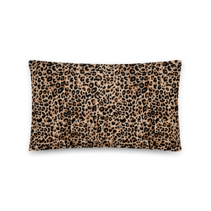 20×12 Golden Leopard Basic Pillow by Design Express