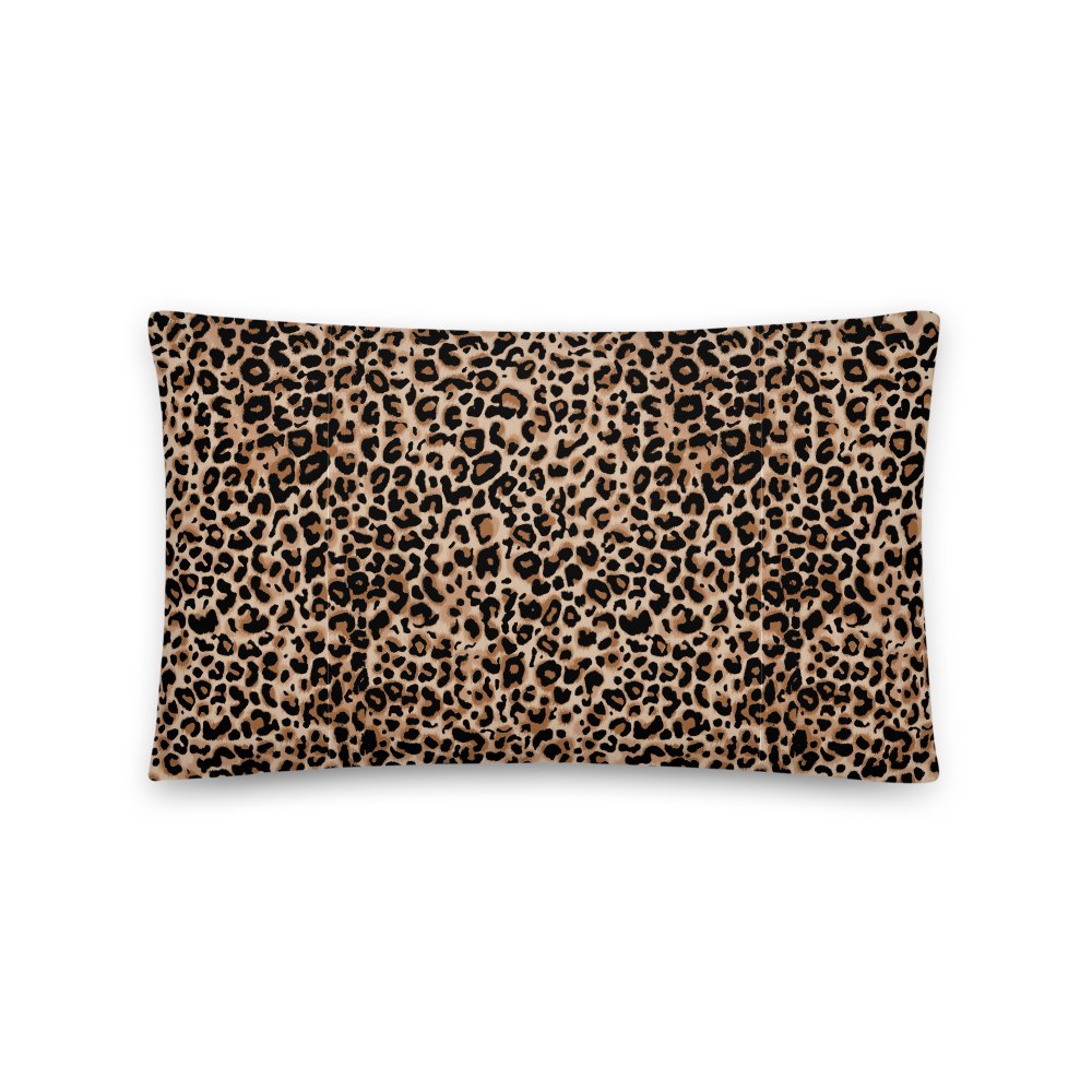 20×12 Golden Leopard Basic Pillow by Design Express