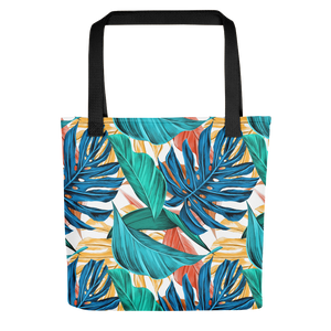 Default Title Tropical Leaf Tote Bag by Design Express
