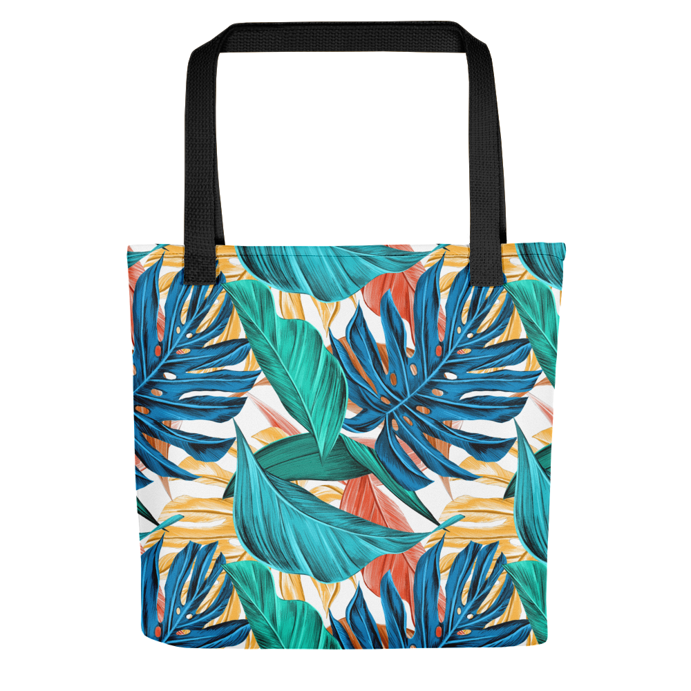 Default Title Tropical Leaf Tote Bag by Design Express