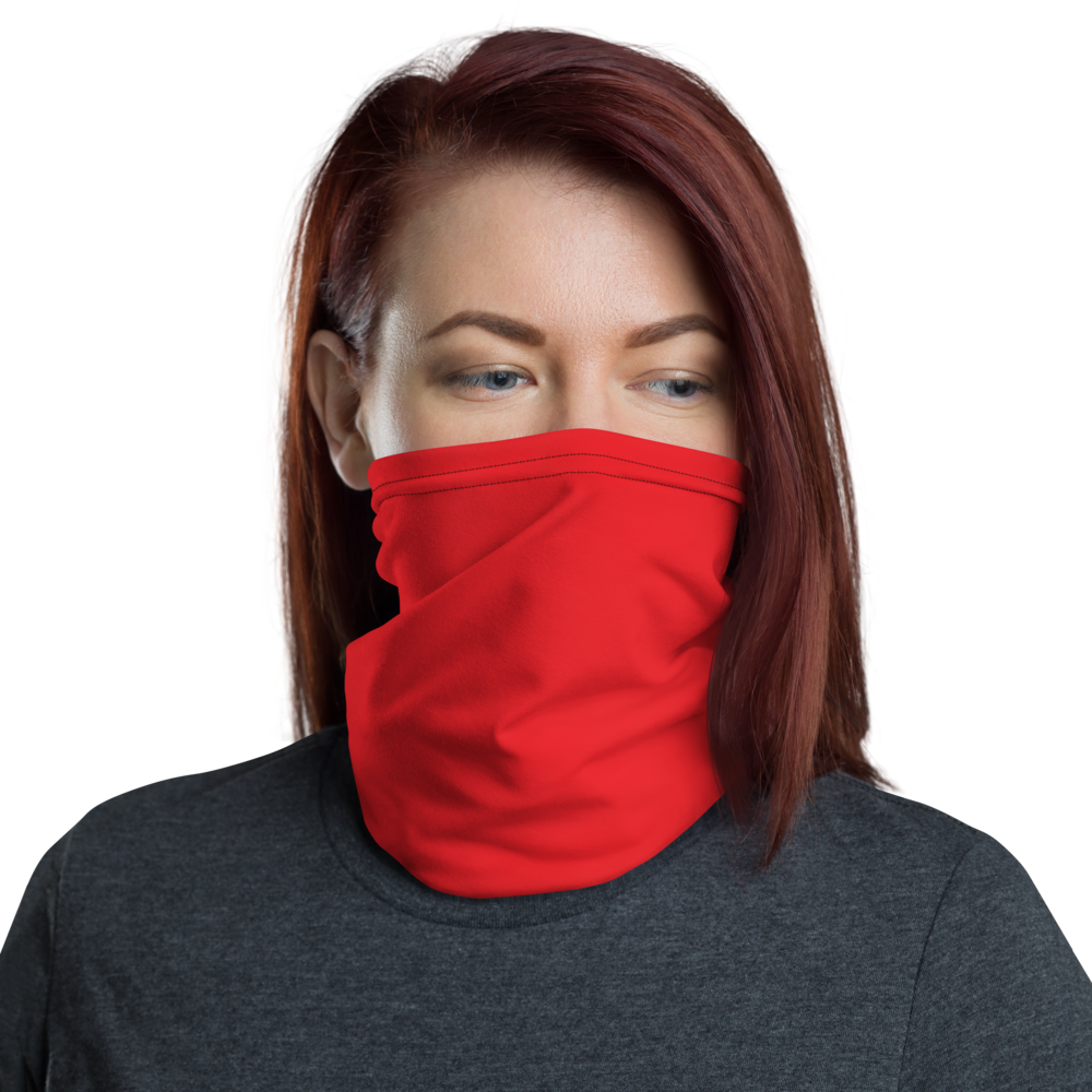 Default Title Red Neck Gaiter Masks by Design Express