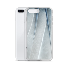 White Feathers Texture iPhone Case by Design Express