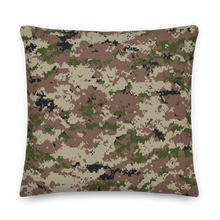 22×22 Desert Digital Camouflage Premium Pillow by Design Express