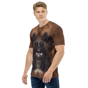 Boxer Dog Men's T-shirt by Design Express