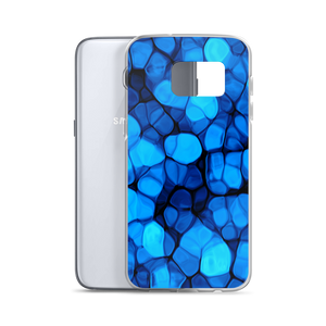 Crystalize Blue Samsung Case by Design Express