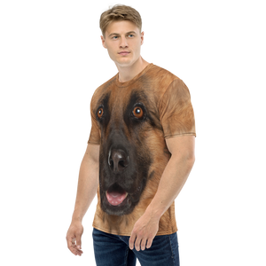 German Shepherd Dog Men's T-shirt by Design Express