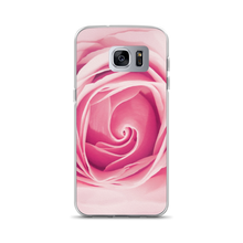 Samsung Galaxy S7 Edge Pink Rose Samsung Case by Design Express