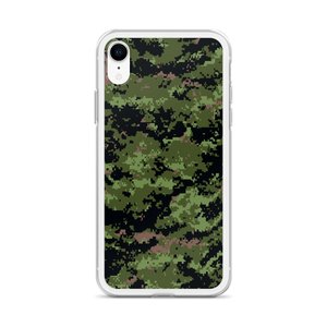 Classic Digital Camouflage Print iPhone Case by Design Express