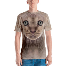 XS Devon Rex Kitten "All Over Animal" Men's T-shirt All Over T-Shirts by Design Express