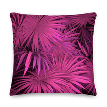 Pink Palm Premium Pillow by Design Express