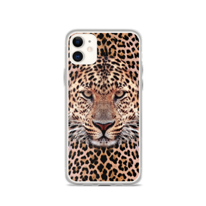 iPhone 11 Leopard Face iPhone Case by Design Express