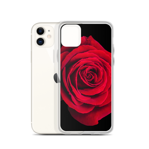 Charming Red Rose iPhone Case by Design Express