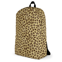 Yellow Leopard Print Backpack by Design Express
