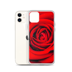 Fresh Red Rose iPhone Case by Design Express