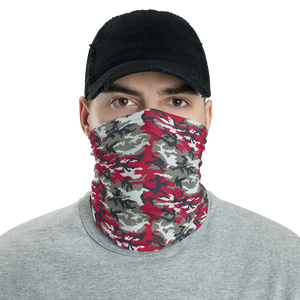 Default Title Red Camo Neck Gaiter Masks by Design Express
