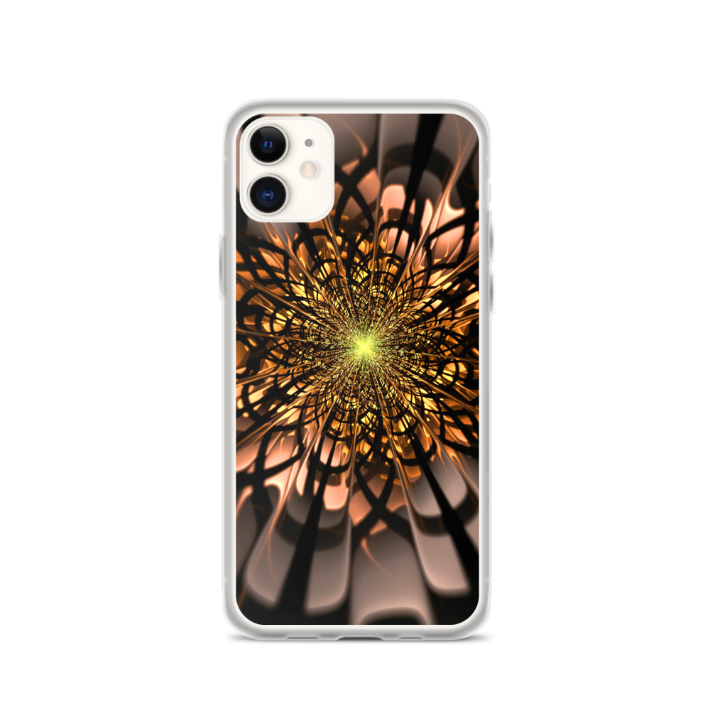 iPhone 11 Abstract Flower 02 iPhone Case by Design Express