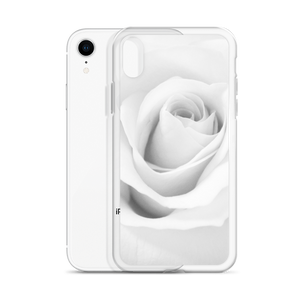 White Rose iPhone Case by Design Express