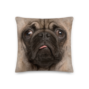 Pug Puppy Dog Premium Pillow by Design Express