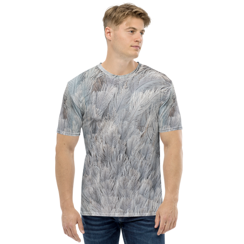 XS Ostrich Feathers Men's T-shirt by Design Express