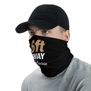 6ft Away Please Neck Gaiter Masks by Design Express