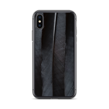 iPhone X/XS Black Feathers iPhone Case by Design Express