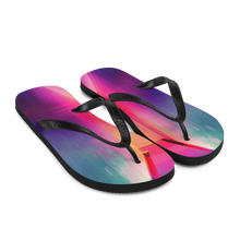 Multicolor Hallway Background Flip-Flops by Design Express