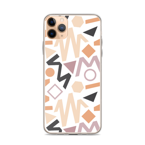 iPhone 11 Pro Max Soft Geometrical Pattern iPhone Case by Design Express