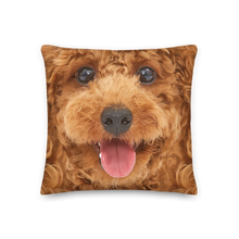 18×18 Poodle Dog Premium Pillow by Design Express