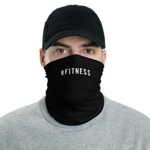 Default Title #FITNESS Hashtag Neck Gaiter Masks by Design Express