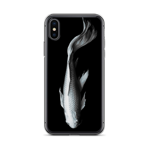 iPhone X/XS White Koi Fish iPhone Case by Design Express