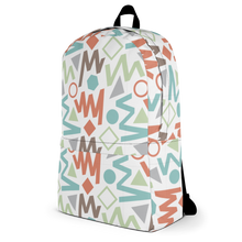 Soft Geometrical Pattern 02 Backpack by Design Express