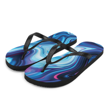 S Lucid Blue Flip-Flops by Design Express