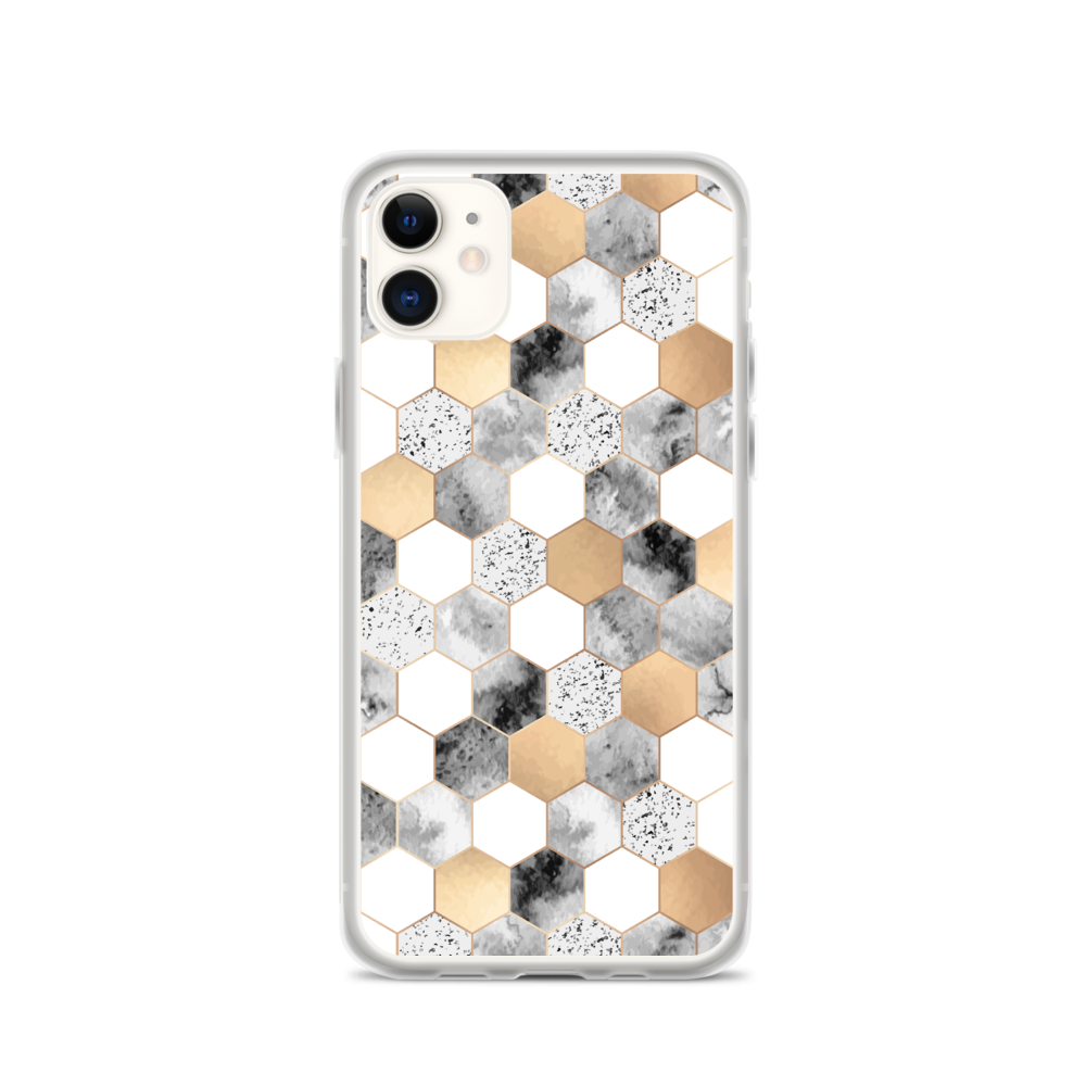 iPhone 11 Hexagonal Pattern iPhone Case by Design Express