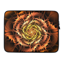 15 in Abstract Flower 01 Laptop Sleeve by Design Express